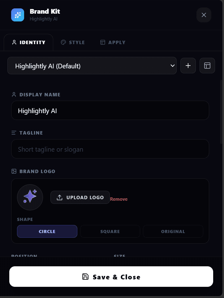 Logo system