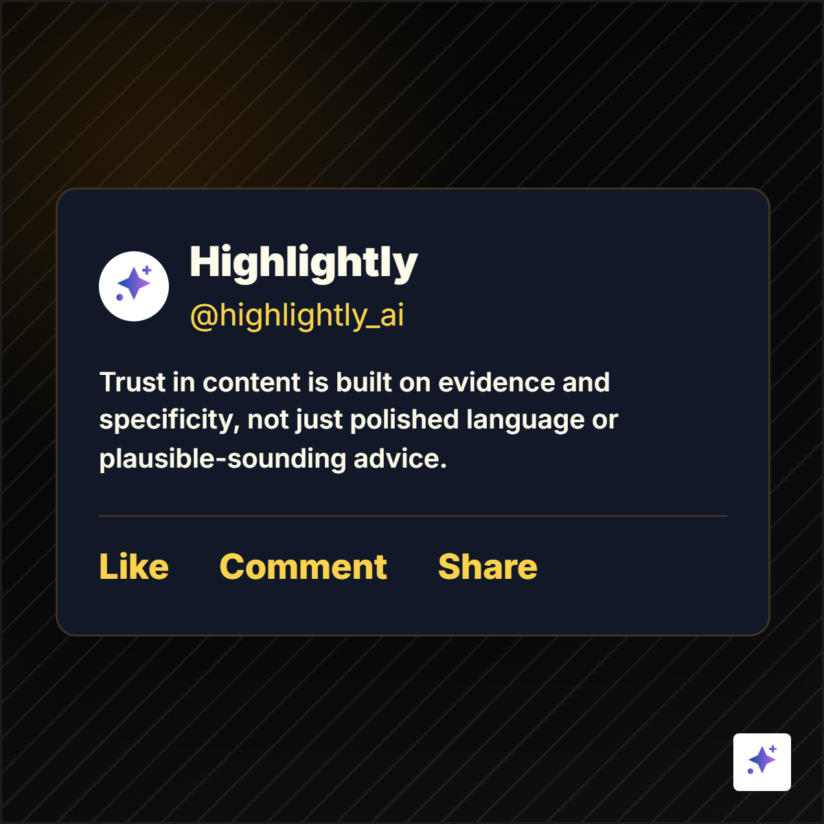 Highlightly generated graphic