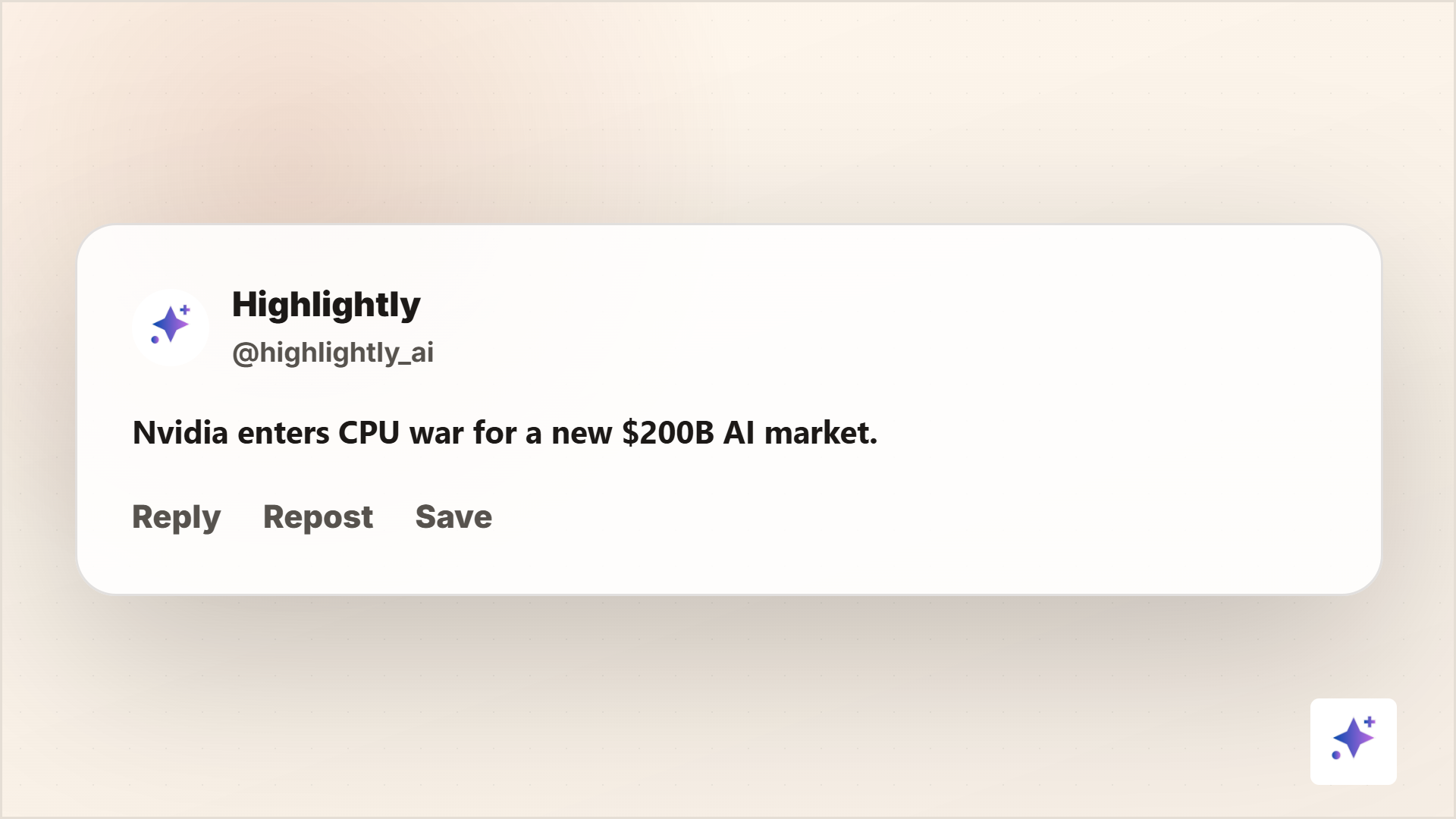 Highlightly generated graphic